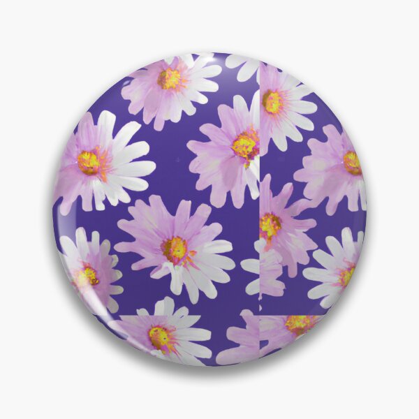 Item preview, Watercolor Daisy Flowers ; Floral Pattern designed and sold by PatternInArt.