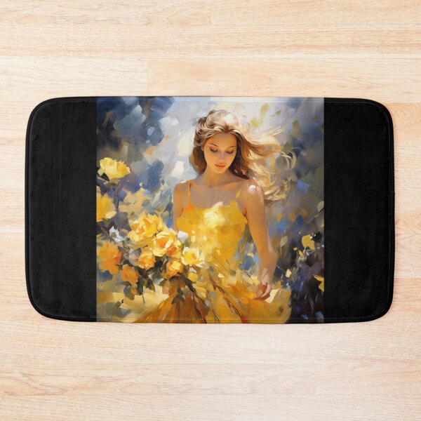 Artikelvorschau, Flowers Lady Triptych 02 entworfen und verkauft von CoolMantras.