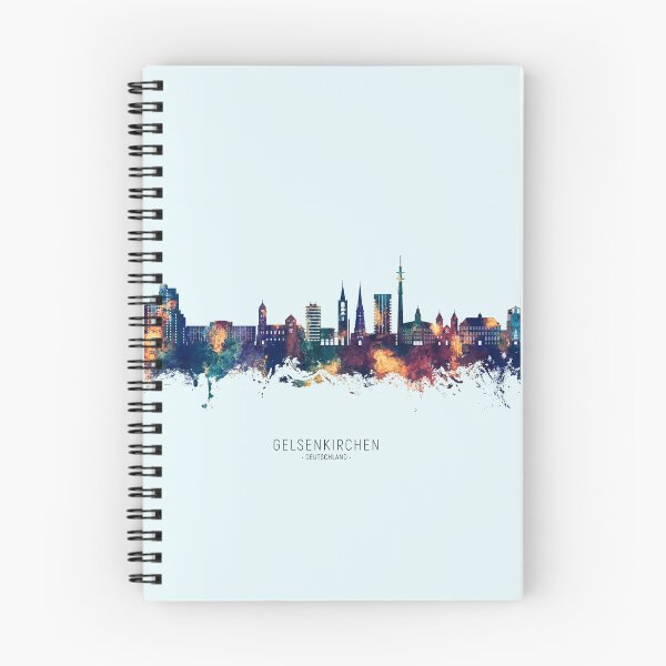 Item preview, Gelsenkirchen Germany Skyline designed and sold by ArtPrints.