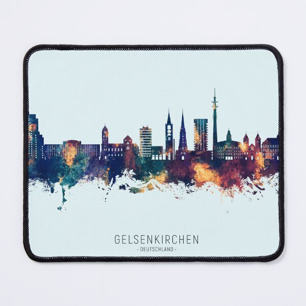 Item preview, Gelsenkirchen Germany Skyline designed and sold by ArtPrints.