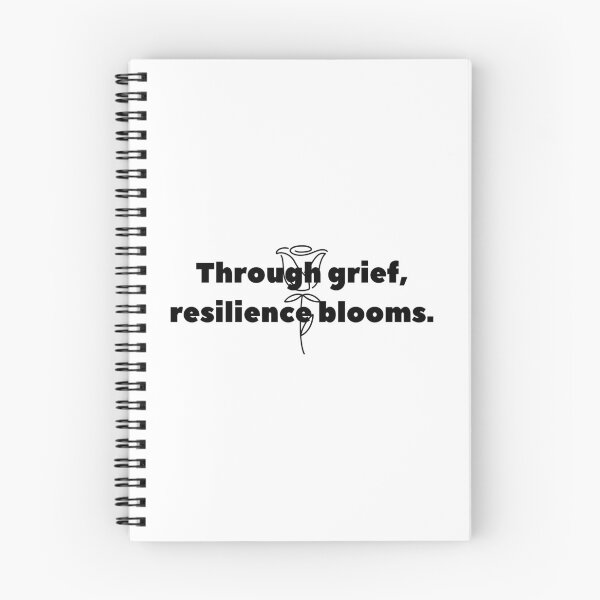 Item preview, Trough grief, resilience blooms. designed and sold by Bananobanini.