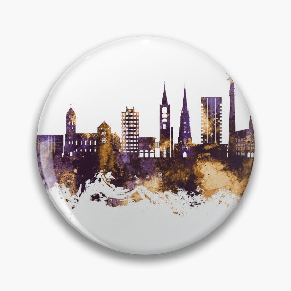 Item preview, Gelsenkirchen Germany Skyline designed and sold by ArtPrints.