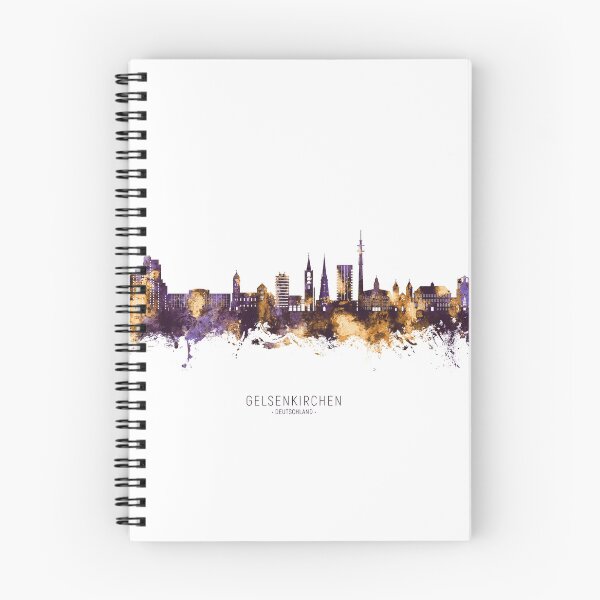 Artikelvorschau, Gelsenkirchen Deutschland Skyline entworfen und verkauft von ArtPrints.