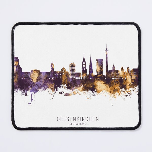 Item preview, Gelsenkirchen Germany Skyline designed and sold by ArtPrints.