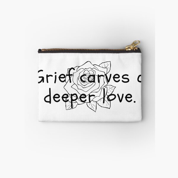 Item preview, Grief carves a deeper love. designed and sold by Bananobanini.
