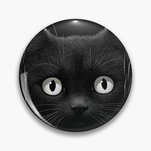 Item preview, Mysterious Black Cat designed and sold by Glenn Slingsby.