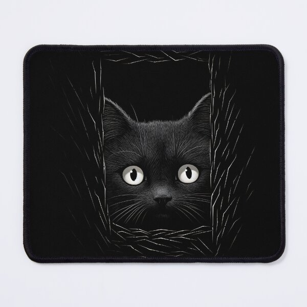 Item preview, Mysterious Black Cat designed and sold by Glenn Slingsby.