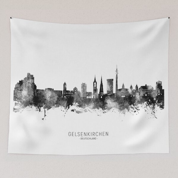 Item preview, Gelsenkirchen Germany Skyline designed and sold by ArtPrints.