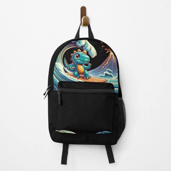 Item preview, Dinosaur Surfing | Prehistoric | Surf | Catching A Wave designed and sold by ShopCoolStop.