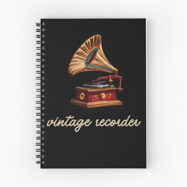 Item preview, Vintage Recorder Player Classic Music Lover designed and sold by Guess4best.