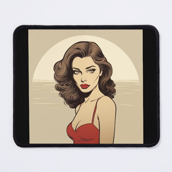 Artikelvorschau, Pinup Sunset Lady entworfen und verkauft von CoolMantras.