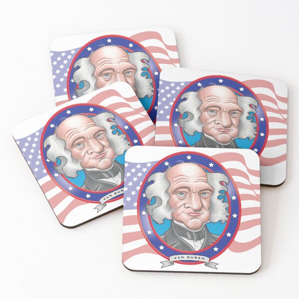 Item preview, Martin Van Buren Caricature designed and sold by FunFaces.