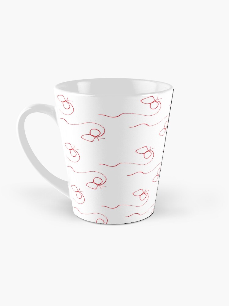 Thumbnail 3 of 4, Coffee Mug, Red bow designed and sold by DiMilford.