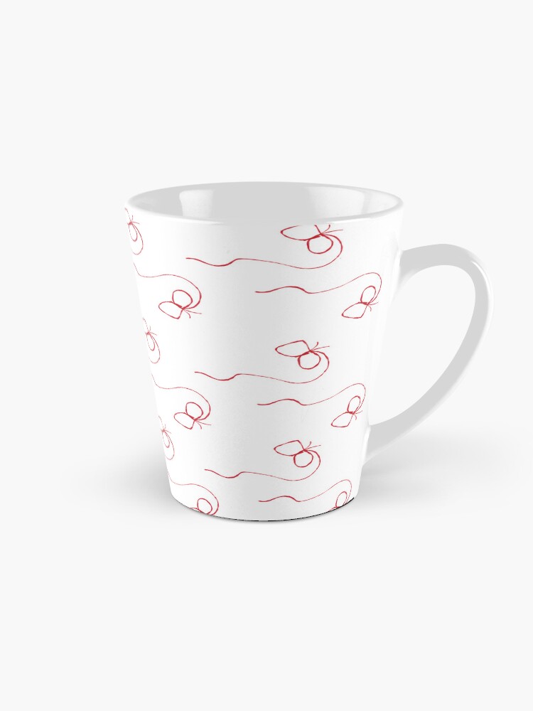 Thumbnail 1 of 4, Coffee Mug, Red bow designed and sold by DiMilford.