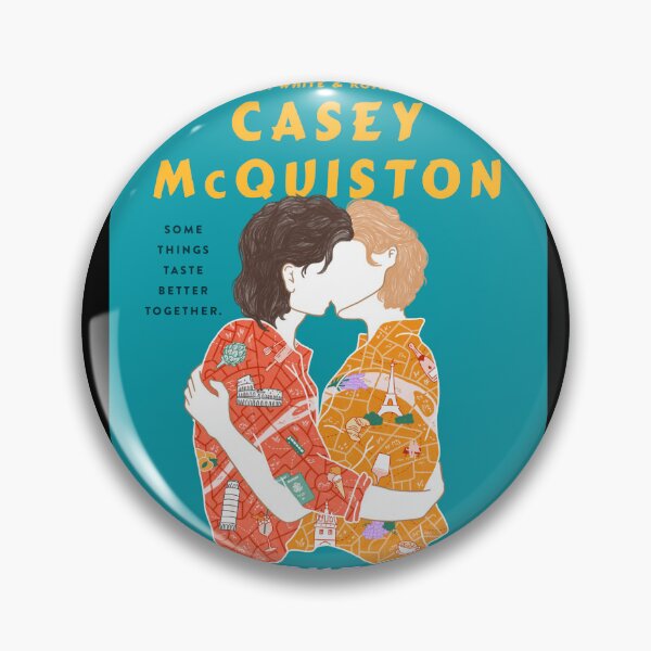 Artikelvorschau, Das Pairing Casey McQuiston-Buch entworfen und verkauft von baranskini.