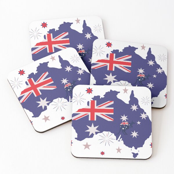 Item preview, australia map  designed and sold by GlobalPrintArt.