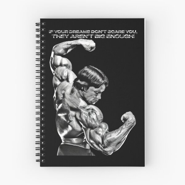 Item preview, Stoic Quote If your dreams don't scare you, they aren't big enough! Muhammad Ali. Arnold Schwarzenegger Fan art designed and sold by HuzaifaNaveedh.