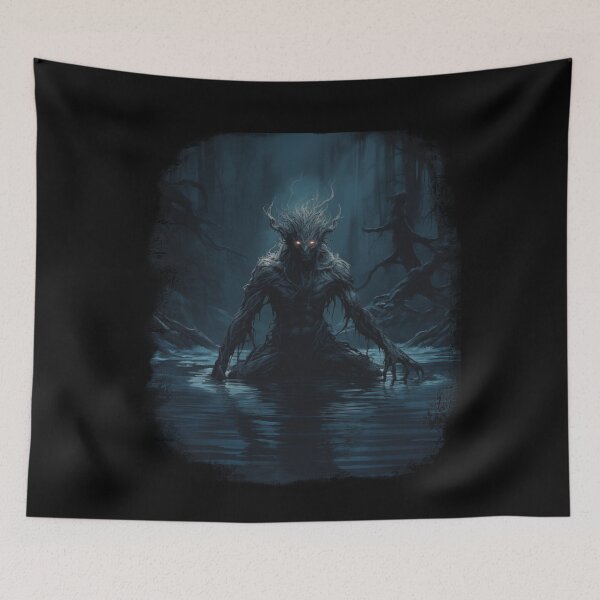 Item preview, Water Demon Gifts For a Slavic Mythology Lover designed and sold by ShadowOfNature.