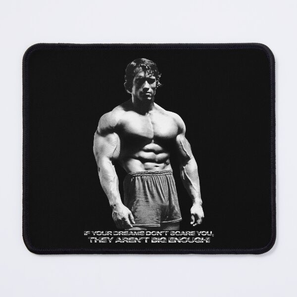 Item preview, Stoic Quote If your dreams don't scare you, they aren't big enough! Muhammad Ali. Arnold Schwarzenegger Fan art designed and sold by HuzaifaNaveedh.