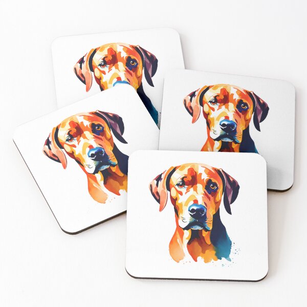 Item preview, Innocent cute  Rhodesian dog breed pets animal watercolor  designed and sold by Animalpetslover.