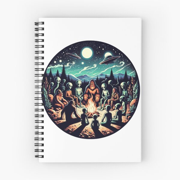Item preview, Cozy Campfire | Bigfoot And Aliens | Ufo | Believe designed and sold by ShopCoolStop.