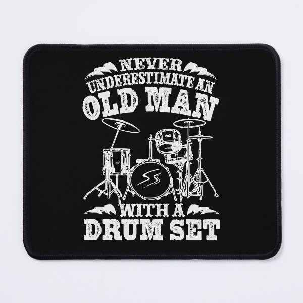 Item preview, Funny Drummer Never Underestimate an Old Man With a Drum Set designed and sold by tmerchtrends.