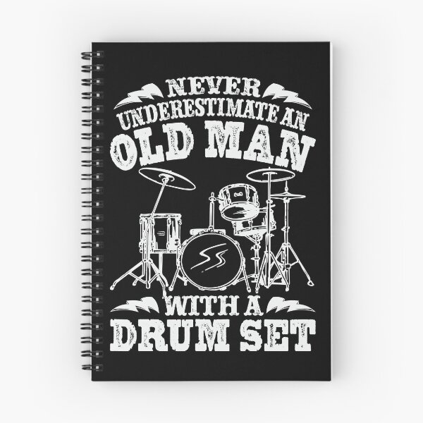 Item preview, Funny Drummer Never Underestimate an Old Man With a Drum Set designed and sold by tmerchtrends.
