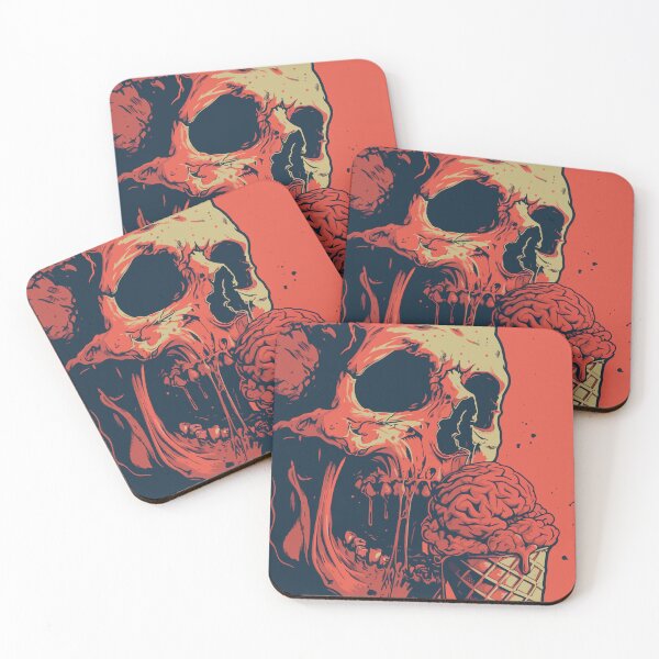 Item preview, Zombie Eating Brain Flavored Icecream Comic Book Style designed and sold by PrintShangri-La.