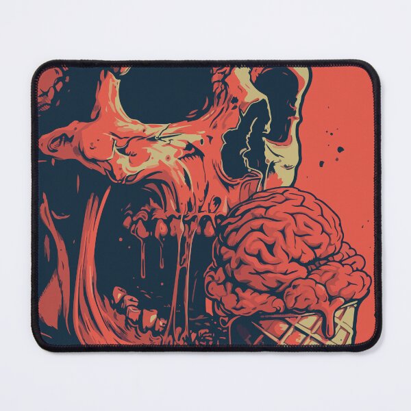 Item preview, Zombie Eating Brain Flavored Icecream Comic Book Style designed and sold by PrintShangri-La.