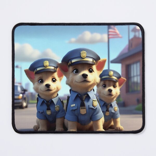 Item preview, Puppy magic- police 3 designed and sold by degworld.