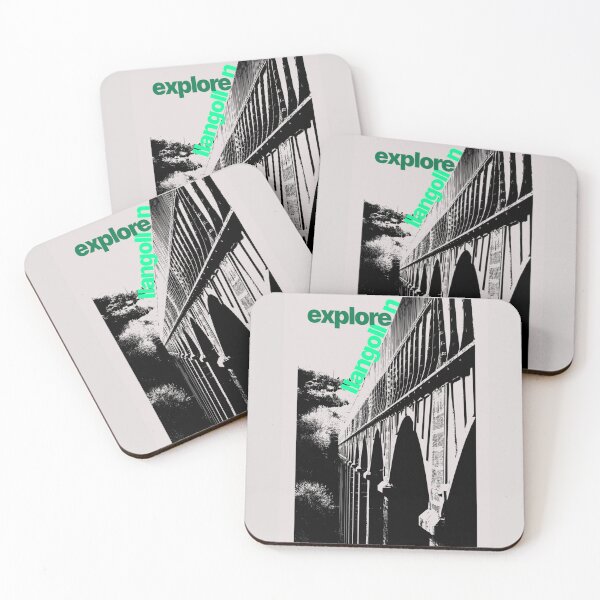 Item preview, LLANGOLLEN WALES VINTAGE TRAVEL POSTER 4 designed and sold by Marni Scofidio Desi9ns.