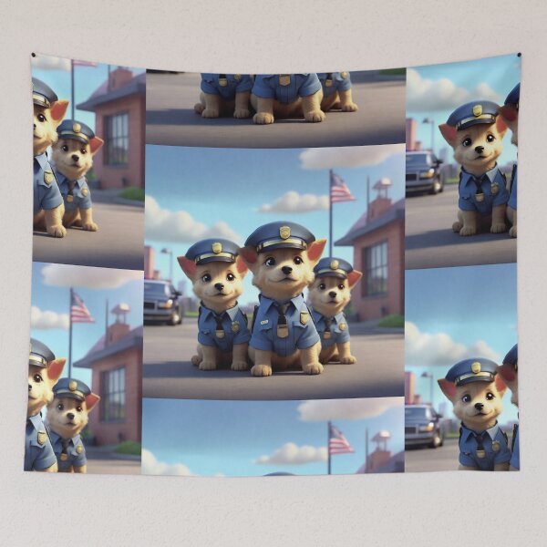 Item preview,  Puppy magic- police 3  designed and sold by degworld.