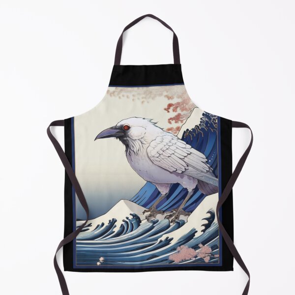 Item preview, white raven designed and sold by EuropeanPrints.