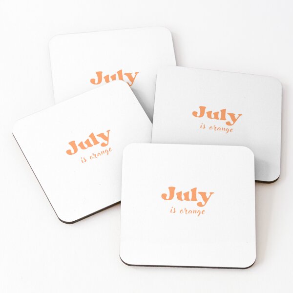 Item preview, july is orange designed and sold by OLDYS.
