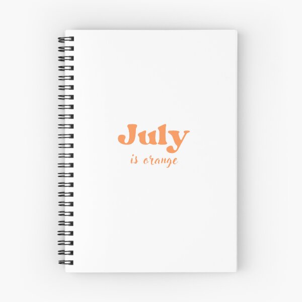 Item preview, july is orange designed and sold by OLDYS.