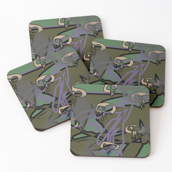 Item preview, Skulls, Blur Targets (Swamp) designed and sold by skullbal.