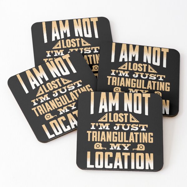 Item preview, Surveyor Land Surveying Gift cartographer Funny I'm Not Lost designed and sold by HosvPrint .s.