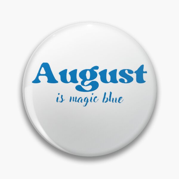 Item preview, August is magic blue designed and sold by OLDYS.