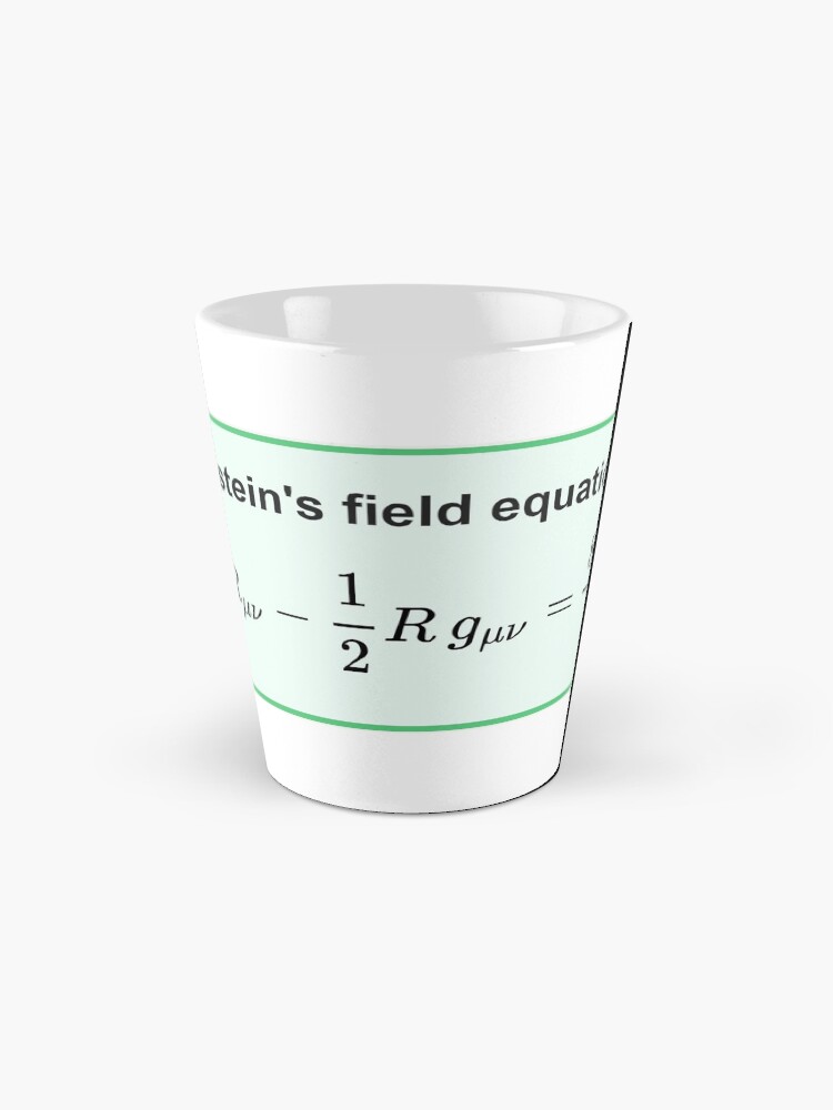 Alternate view of Physics, General Relativity, Einsteins (Field) Equations, #Physics, #General #Relativity, #Einstein's (#Field) #Equations Mug