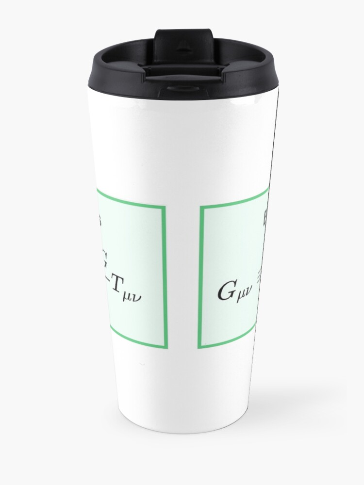 Alternate view of Physics, General Relativity, Einsteins (Field) Equations, #Physics, #General #Relativity, #Einstein's (#Field) #Equations Travel Coffee Mug