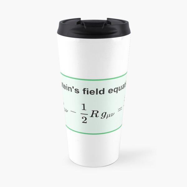 Physics, General Relativity, Einsteins (Field) Equations, #Physics, #General #Relativity, #Einstein&#39;s (#Field) #Equations Travel Coffee Mug