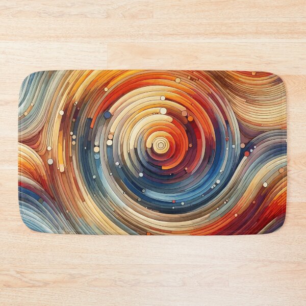 Item preview, Cosmic Ripples: Abstract Vortex Art designed and sold by EnigmaGallery.