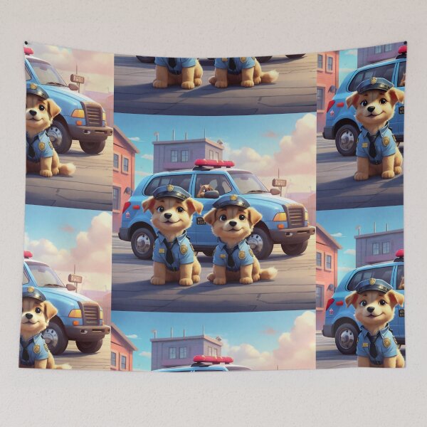 Item preview,   Puppy magic- police 2 designed and sold by degworld.