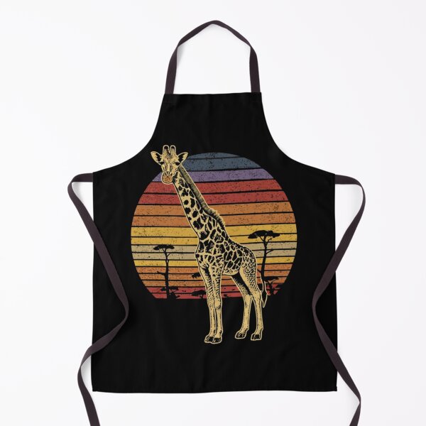 Item preview, Vintage style illustration of a giraffe designed and sold by Art-Design-EM.