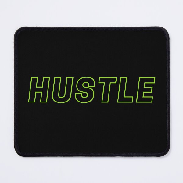 Item preview, Hustle - Simple Green Outline designed and sold by Compass-Design.