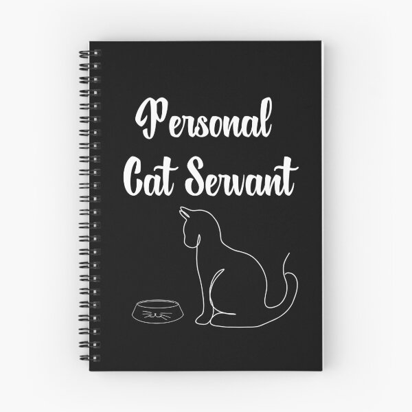 Item preview, Funny Black Cat Personal Servant  designed and sold by ArtFromBeyond.