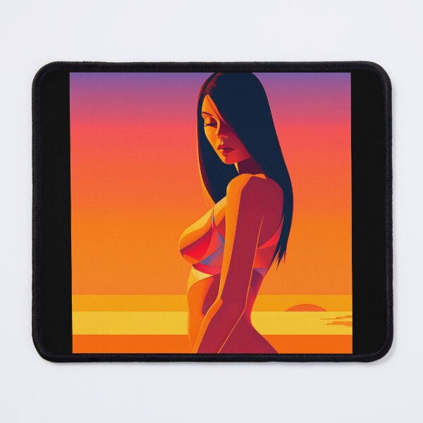 Item preview, Sunset Goddess For Men's Room Triptych 03 designed and sold by CoolMantras.