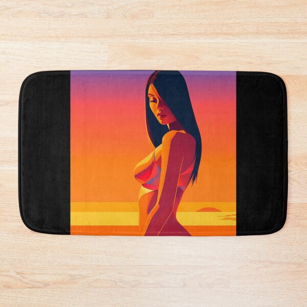 Item preview, Sunset Goddess For Men's Room Triptych 03 designed and sold by CoolMantras.
