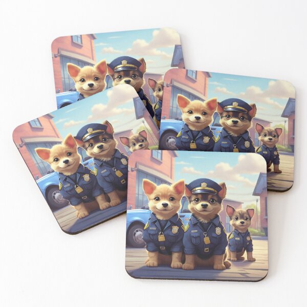 Item preview,  Puppy magic- police  designed and sold by degworld.