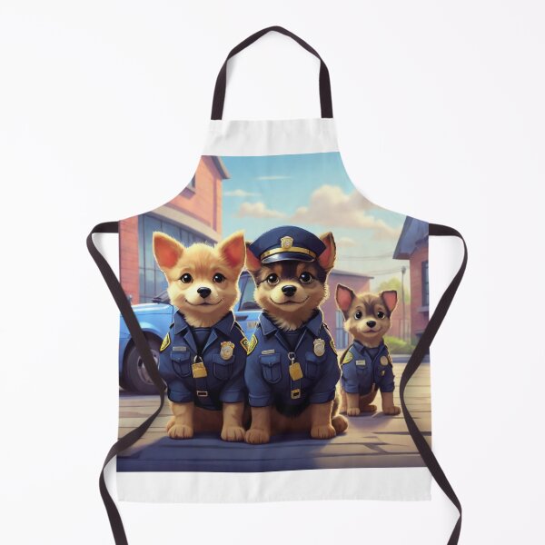 Item preview, Puppy magic- police designed and sold by degworld.